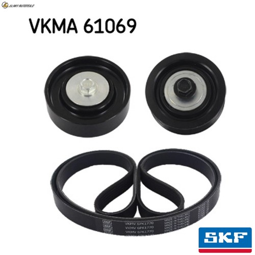 Vkma 61069 ribbed belt kit - vkma, v-ribbed