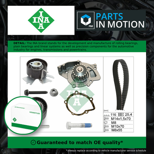 Timing belt water pump - &,