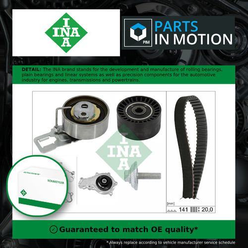 Timing belt water pump kit - water,