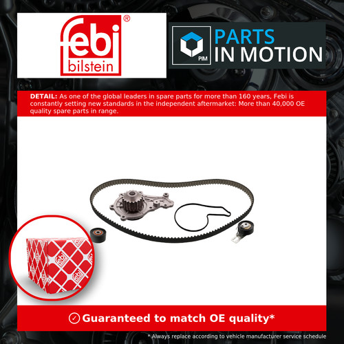 Timing belt water pump kit - &,