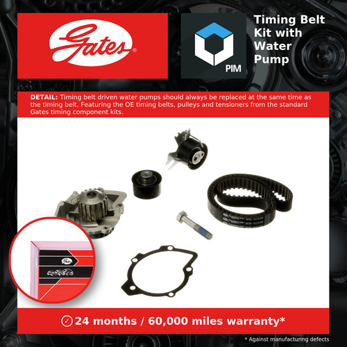 Timing belt water pump - belt,
